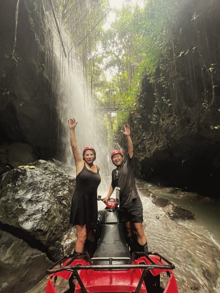 Thrilling ATV ride through Ubud’s lush jungle trails and scenic rice terraces.