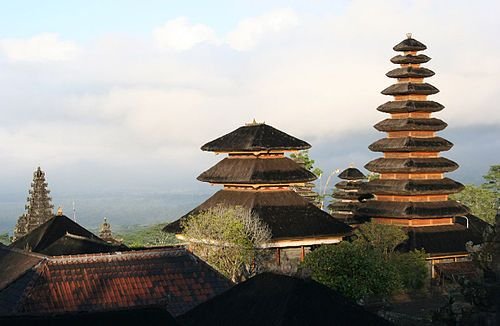 Besakih Temple complex on Mount Agung, Bali